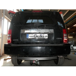 J009A GALIA Полностью оцинкованный фаркоп на Jeep Cherokee 2007-2013, Dodge Nitro 2007-2012. Тип шара: A. Установка без снятия и выреза бампера. Нагрузки: 3500/150 кг, масс