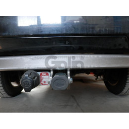 J009A GALIA Полностью оцинкованный фаркоп на Jeep Cherokee 2007-2013, Dodge Nitro 2007-2012. Тип шара: A. Установка без снятия и выреза бампера. Нагрузки: 3500/150 кг, масс