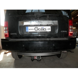 J009A GALIA Полностью оцинкованный фаркоп на Jeep Cherokee 2007-2013, Dodge Nitro 2007-2012. Тип шара: A. Установка без снятия и выреза бампера. Нагрузки: 3500/150 кг, масс