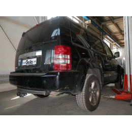 J009A GALIA Полностью оцинкованный фаркоп на Jeep Cherokee 2007-2013, Dodge Nitro 2007-2012. Тип шара: A. Установка без снятия и выреза бампера. Нагрузки: 3500/150 кг, масс