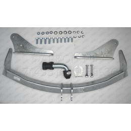 J009A GALIA Полностью оцинкованный фаркоп на Jeep Cherokee 2007-2013, Dodge Nitro 2007-2012. Тип шара: A. Установка без снятия и выреза бампера. Нагрузки: 3500/150 кг, масс
