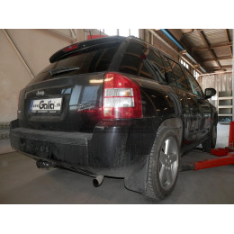 J012C GALIA Полностью оцинкованный фаркоп на Jeep Compass MK 2006-2011, Jeep Liberty 2006-2011. Тип шара: C (горизонтальный съемный). Требуется вырез в бампере. Нагрузк