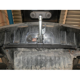 J012C GALIA Полностью оцинкованный фаркоп на Jeep Compass MK 2006-2011, Jeep Liberty 2006-2011. Тип шара: C (горизонтальный съемный). Требуется вырез в бампере. Нагрузк