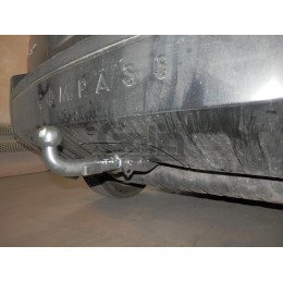 J012C GALIA Полностью оцинкованный фаркоп на Jeep Compass MK 2006-2011, Jeep Liberty 2006-2011. Тип шара: C (горизонтальный съемный). Требуется вырез в бампере. Нагрузк
