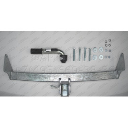 J012C GALIA Полностью оцинкованный фаркоп на Jeep Compass MK 2006-2011, Jeep Liberty 2006-2011. Тип шара: C (горизонтальный съемный). Требуется вырез в бампере. Нагрузк