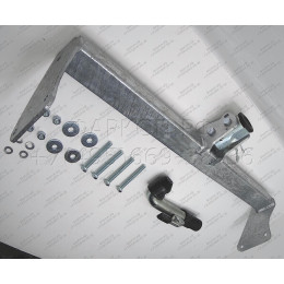 J012C GALIA Полностью оцинкованный фаркоп на Jeep Compass MK 2006-2011, Jeep Liberty 2006-2011. Тип шара: C (горизонтальный съемный). Требуется вырез в бампере. Нагрузк