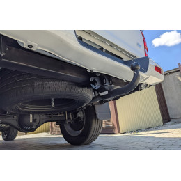 JCE-23-991422.00 PT GROUP Фаркоп на JAC T8 2023-, Sollers ST6 2023- без снятия и подрезки бампера. Тип шара: AV (вертикально съемный с ключом). Нагрузки: 3500/140 кг, масса ф