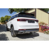 JXD-23-991122.00 PT GROUP Фаркоп на Jetour X90 Plus 2023- без подрезки бампера. Тип шара: E (легкосъемный шар под квадрат). Нагрузки: 1200/100 кг, масса фаркопа 20,9 кг (без электрики в комплекте)