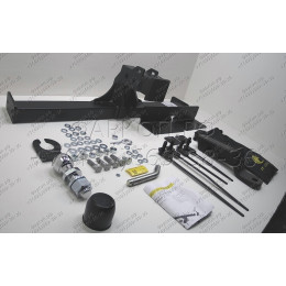 JXD-23-991122.00 PT GROUP Фаркоп на Jetour X90 Plus 2023- без подрезки бампера. Тип шара: E (легкосъемный шар под квадрат). Нагрузки: 1200/100 кг, масса фаркопа 20,9 кг (б