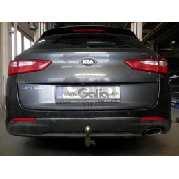 K042A GALIA Полностью оцинкованный фаркоп на Kia Optima седан/универсал, кроме дизель, кроме гибрид 2015-2020. Тип шара: A. Невидимый вырез бампера. Нагруз