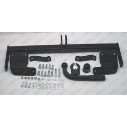 M-359 STEINHOF Фаркоп на Mitsubishi Pajero Pinin H70 3 двери 1999-2007. Требуется подрезка бампера. Тип шара: A. Нагрузки: 1850/85 кг, масса фаркопа 19,4 кг (без электрики в 
