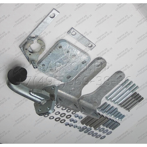 M029A GALIA Полностью оцинкованный фаркоп на Mercedes M-Class w163 1998-2005 (запасное колесо под бампером). Подрозетник убирается за бампер. Тип шара: F. Без выреза бампера. Нагрузки: 3500/140 кг, масса фаркопа 13 кг