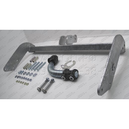 M089A GALIA Полностью оцинкованный фаркоп на Mercedes Vaneo w414 2002-2006. Тип шара: A. Установка без снятия и выреза бампера. Нагрузки: 1000/50 кг, масса фаркопа 1