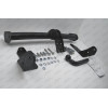 M106-A Лидер-плюс ТСУ для Mitsubishi Outlander 2003-2007, Mitsubishi Airtrek 2003-2007 без снятия и выреза бампера. Нагрузки: 1500/75 кг, масса фаркопа 14,12 кг (без электрики в комплекте)