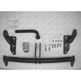 M106-A Лидер-плюс ТСУ для Mitsubishi Outlander 2003-2007, Mitsubishi Airtrek 2003-2007 без снятия и выреза бампера. Нагрузки: 1500/75 кг, масса фаркопа 14,12 кг (без электрики в к