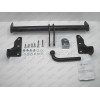 M106-A Лидер-плюс ТСУ для Mitsubishi Outlander 2003-2007, Mitsubishi Airtrek 2003-2007 без снятия и выреза бампера. Нагрузки: 1500/75 кг, масса фаркопа 14,12 кг (без электрики в комплекте)