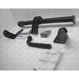 M106-A Лидер-плюс ТСУ для Mitsubishi Outlander 2003-2007, Mitsubishi Airtrek 2003-2007 без снятия и выреза бампера. Нагрузки: 1500/75 кг, масса фаркопа 14,12 кг (без электрики в к