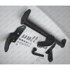 M106-A Лидер-плюс ТСУ для Mitsubishi Outlander 2003-2007, Mitsubishi Airtrek 2003-2007 без снятия и выреза бампера. Нагрузки: 1500/75 кг, масса фаркопа 14,12 кг (без электрики в комплекте)