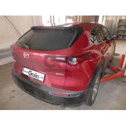 M143A GALIA Полностью оцинкованный фаркоп на Mazda CX-30 2019-. Тип шара: A. Невидимый вырез бампера. Нагрузки: 1600/80 кг, масса фаркопа 15,52 кг