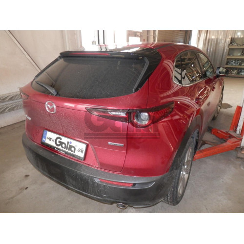 M143A GALIA Полностью оцинкованный фаркоп на Mazda CX-30 2019-. Тип шара: A. Невидимый вырез бампера. Нагрузки: 1600/80 кг, масса фаркопа 15,52 кг