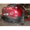 M143A GALIA Полностью оцинкованный фаркоп на Mazda CX-30 2019-. Тип шара: A. Невидимый вырез бампера. Нагрузки: 1600/80 кг, масса фаркопа 15,52 кг