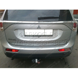 MI 25 AVTOS Фаркоп на Mitsubishi Outlander 2012-2019, 2019-2022. Необходима подрезка бампера. Тип шара: A. Нагрузки: 1500/75 кг, масса фаркопа 21 кг (без электрики в компле