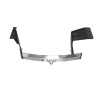 MOX-07-991224.00 PT GROUP Фаркоп с нержавеющей накладкой на Mitsubishi Outlander XL 2007-2012, Citroen C-Crosser 2007-2012, Peugeot 4007 2007-2012 без подрезки бампера. Тип шара: F. Нагрузки: 3200/80 кг, масса фаркопа 25 кг (без электрики в комплекте)