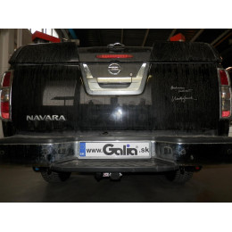 N052A GALIA Полностью оцинкованный фаркоп на Mercedes X-Class 2017-2020, Renault Alaskan 2016-, Nissan Navara D40 2005-2015, D23 2015-. Тип шара: A. Установка без снятия и выреза бампера.