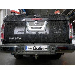 N052A GALIA Полностью оцинкованный фаркоп на Mercedes X-Class 2017-2020, Renault Alaskan 2016-, Nissan Navara D40 2005-2015, D23 2015-. Тип шара: A. Установка без снятия и выреза бампера.