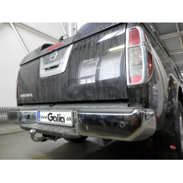 N052A GALIA Полностью оцинкованный фаркоп на Mercedes X-Class 2017-2020, Renault Alaskan 2016-, Nissan Navara D40 2005-2015, D23 2015-. Тип шара: A. Установка без снятия и выреза бампера.
