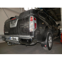 N052A GALIA Полностью оцинкованный фаркоп на Mercedes X-Class 2017-2020, Renault Alaskan 2016-, Nissan Navara D40 2005-2015, D23 2015-. Тип шара: A. Установка без снятия и выреза бампера.