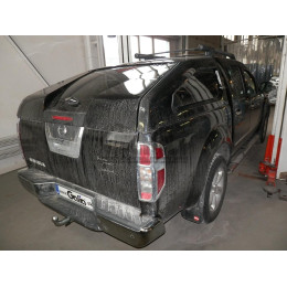N052A GALIA Полностью оцинкованный фаркоп на Mercedes X-Class 2017-2020, Renault Alaskan 2016-, Nissan Navara D40 2005-2015, D23 2015-. Тип шара: A. Установка без снятия и выреза бампера.