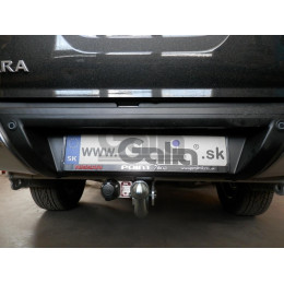 N052A GALIA Полностью оцинкованный фаркоп на Mercedes X-Class 2017-2020, Renault Alaskan 2016-, Nissan Navara D40 2005-2015, D23 2015-. Тип шара: A. Установка без снятия и выреза бампера.