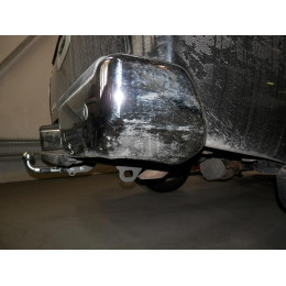 N052A GALIA Полностью оцинкованный фаркоп на Mercedes X-Class 2017-2020, Renault Alaskan 2016-, Nissan Navara D40 2005-2015, D23 2015-. Тип шара: A. Установка без снятия и выреза бампера.