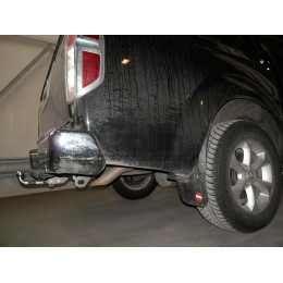 N052A GALIA Полностью оцинкованный фаркоп на Mercedes X-Class 2017-2020, Renault Alaskan 2016-, Nissan Navara D40 2005-2015, D23 2015-. Тип шара: A. Установка без снятия и выреза бампера.