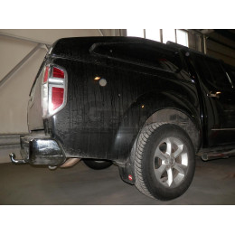 N052A GALIA Полностью оцинкованный фаркоп на Mercedes X-Class 2017-2020, Renault Alaskan 2016-, Nissan Navara D40 2005-2015, D23 2015-. Тип шара: A. Установка без снятия и выреза бампера.
