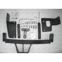 N103-F Лидер-плюс ТСУ для Nissan X-Trail 2007-2014 без выреза бампера. Нагрузки: 2000/100 кг, масса фаркопа 23,42 кг (без электрики в комплекте)
