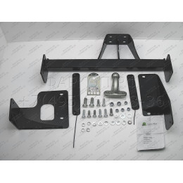 N103-F Лидер-плюс ТСУ для Nissan X-Trail 2007-2014 без выреза бампера. Нагрузки: 2000/100 кг, масса фаркопа 23,42 кг (без электрики в комплекте)