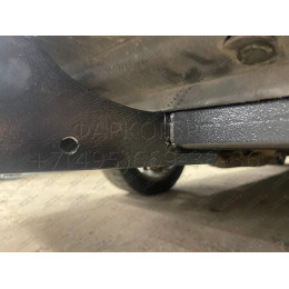 N103-F Лидер-плюс ТСУ для Nissan X-Trail 2007-2014 без выреза бампера. Нагрузки: 2000/100 кг, масса фаркопа 23,42 кг (без электрики в комплекте)
