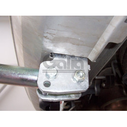 O052C GALIA Полностью оцинкованный фаркоп на Opel Zafira B 2005-2012. Тип шара: C (горизонтальный съемный). Невидимый вырез бампера. Нагрузки: 1500/75 кг, масса 