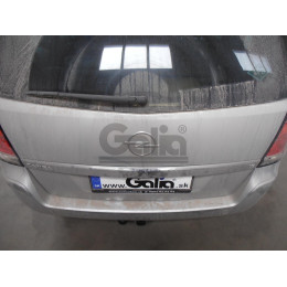 O052C GALIA Полностью оцинкованный фаркоп на Opel Zafira B 2005-2012. Тип шара: C (горизонтальный съемный). Невидимый вырез бампера. Нагрузки: 1500/75 кг, масса 