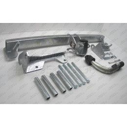 O052C GALIA Полностью оцинкованный фаркоп на Opel Zafira B 2005-2012. Тип шара: C (горизонтальный съемный). Невидимый вырез бампера. Нагрузки: 1500/75 кг, масса 