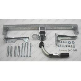 O052C GALIA Полностью оцинкованный фаркоп на Opel Zafira B 2005-2012. Тип шара: C (горизонтальный съемный). Невидимый вырез бампера. Нагрузки: 1500/75 кг, масса 