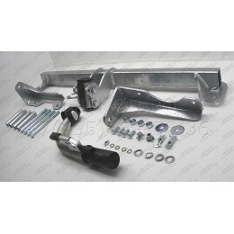 O052C GALIA Полностью оцинкованный фаркоп на Opel Zafira B 2005-2012. Тип шара: C (горизонтальный съемный). Невидимый вырез бампера. Нагрузки: 1500/75 кг, масса 