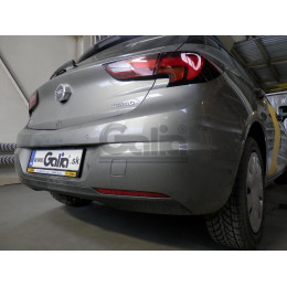 O067C GALIA Полностью оцинкованный фаркоп на Opel Astra K хетчбек 5 дверей 2015-2021. Подрозетник убирается за бампер. Тип шара: C (горизонтальный съемный). 