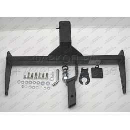 OPA-06-991122.00 PT GROUP Фаркоп на Opel Antara 2006-2017 без подрезки бампера. Тип шара: E (легкосъемный шар под квадрат). Нагрузки: 2000/150 кг, масса фаркопа 15,1 кг (б