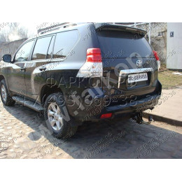 O 53 AUTO-HAK Фаркоп для Toyota Land Cruiser Prado 120 2002-2009, Prado 150 2009-, Lexus GX 2003-2009, GX 2009- Требуется подрезка бампера. Тип шара: A. Нагрузки: 3500/130 кг, масса фаркопа 13,