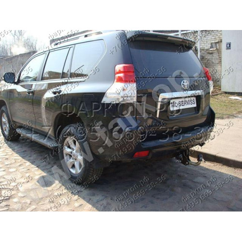 O 53 AUTO-HAK Фаркоп для Toyota Land Cruiser Prado 120 2002-2009, Prado 150 2009-, Lexus GX 2003-2009, GX 2009- Требуется подрезка бампера. Тип шара: A. Нагрузки: 3500/130 кг, масса фаркопа 13,2 кг