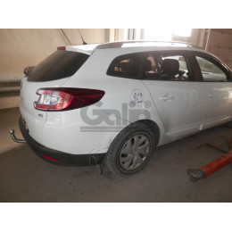 R074A GALIA Полностью оцинкованный фаркоп на Renault Megane II 2003-2008 (classic) седан/универсал, Megane III универсал 2008-2016. Подрозетник убирается за бампер. Тип ш