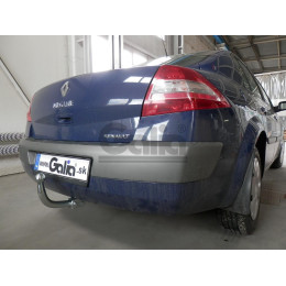 R074A GALIA Полностью оцинкованный фаркоп на Renault Megane II 2003-2008 (classic) седан/универсал, Megane III универсал 2008-2016. Подрозетник убирается за бампер. Тип ш